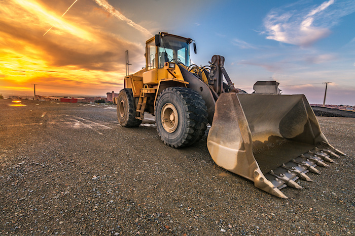 Heavy machinery parts representing equipment parts services